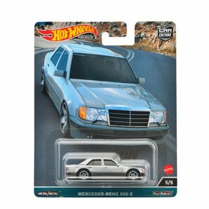 即決☆☆ホットウィール メルセデスベンツ500E キャニオンウォリアーズ カーカルチャー プレミアムモデル ☆HOT WHEELS の画像1