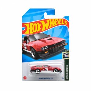 即決☆☆ALFA ROMEO GTV6 3.0 アルファロメオ アルフェッタRETRO RACERS  HNK17  ホットウィール  ベーシックカー Hot Wheels☆の画像4