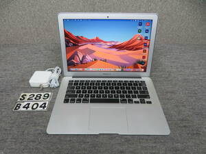MacBook Air A1466 ◆ 13.3型◆高性能 Core i5 / 4GB / 高速SSD 256GB ◆ macOS 12.6.6 ◆他の＆Office付き◆中古美品◆充放電回
