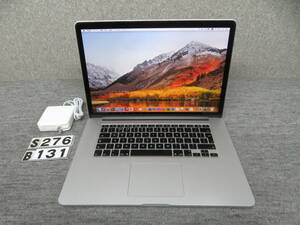 MacBook Retina A1398 ultimate PC* high speed Core i7 / 16GB/ SSD 512GB*PC1 pcs ., double macOS & Win11* other &Office attaching * used beautiful goods *15.4 type 