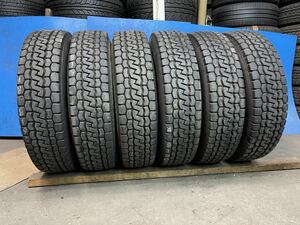 195/85R16 BRIDGESTONE ECOPIA M812 6本セットを2018年製 バリバリ山　ミックスタイヤ