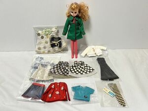 ●V459● ドール アウトフィット 大量 コレクター放出品 作家様 22㎝ドール リカちゃん 等 10点まとめ ハンドメイド ワンピース パンツ