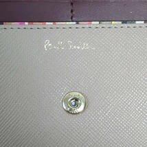 【新品未使用】Paul Smith ポールスミス 長財布 ベージュ マルチカラー プレゼント ギフト レディース _画像10