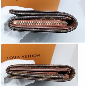 LOUIS VUITTON モノグラムヴィンテージ2つ折財布ラウンドファスナー ルイヴィトンの画像3