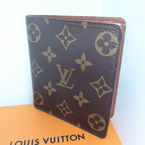 LOUIS VUITTON モノグラム 二つ折り財布札入れカードケース ルイヴィトンの画像1