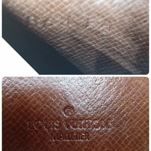 LOUIS VUITTON モノグラム 二つ折り財布札入れカードケース ルイヴィトンの画像8