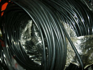 日本製 配線用 6Φ ビニールチューブ 黒 10m 切り売り PVC チューブ 配線 引き直し 新規製作 レストア等に 保護チューブ ハーネスチューブ