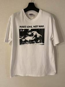 清春氏着用 ink ITEM. MAKE LOVE NOT WAR TEE 