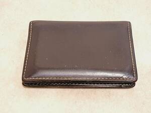 GANZOb ride ru leather 2 surface pass case 