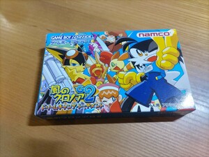 美品　新品未使用　風のクロノアG2 ドリームチャンプ・トーナメント　オマケプラケース付き　ゲームボーイアドバンス ソフト　GBA　namco