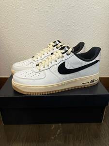 NIKE ナイキ　エアフォース1 ロー　'07 LX ウィメンズ28.5cm ホワイト　ブラック　ガムライトブラウン　AIRFORCE 1 LOW コマンドフォース