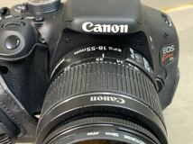 K749 【 動作品 CANON EOS KISS X5 / CANON ZOOM LENS EF-S 18-55mm f3.5-5.6 IS Ⅱ 一眼レフカメラ　レンズ】 Canon キャノン _画像5