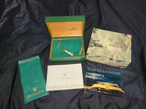 ■本物ROLEX80年代BOX＆付属品一式■ロレックス箱.ボックス.ケース