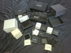 # genuine article CHANEL clock accessory for BOX& accessory complete set set #J12 Chanel box box. case 