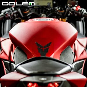 TEOGONIA GOLEM CONVEX TANKPAD YZF-R3/YZF-R25専用 コンベックス タンクパッド タンク グリップ パッド