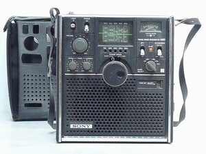 M802501*4A▲SONY/ソニー・SKYSENSOR/スカイセンサー・ICF-5800・BCLラジオ・ジャンク品・5BAND　RECEIVER/5バンド　レシーバー