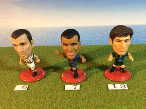  Coca Cola 2002FIFA World Cup player figure 3 kind monte -ro,li bow do, The ne Tey,2002 year that time thing 