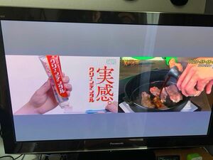 Panasonicテレビ本体46型＋リモコン パナソニック 液晶テレビ　2画面可能　ツインチュウナー