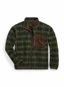 RRL プラッドフリースジャケット M 23FW ラルフローレンビンテージ