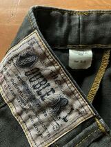 RRL バックルバックヘリンボーントラウザー 30/30 サスペンダーボタン 1920ディテール ラルフローレン_画像10