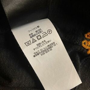 RRL ブラックインディゴロングスリーブTシャツ M RRL刺繍入り ラルフローレンビンテージの画像5