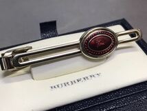 バーバリー burberry レッド ネクタイピン タイピン タイバー_画像3