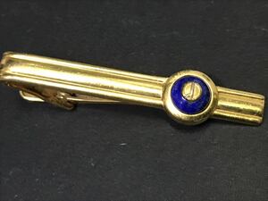  Dunhill lapis lazuli necktie pin tiepin Thai bar Gold 