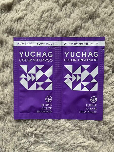 YUCHAG ユチャ カラートリートメント カラーシャンプー パープル