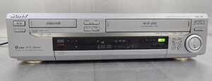 SONY Hi8 / VHS ビデオカセットレコーダー WV-H6 通電のみ確認 ジャンク品