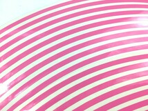 バイク ホイール リムステッカー 【 12インチ 10ｍｍ幅 (ピンク) 】 (1台分+予備) リムラインテープ ラインリム オートバイ 車 自動車_画像2