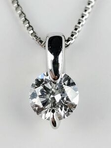 PT850/900　ダイヤモンド　ネックレス　ペンダント　約40cm