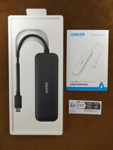 Anker 332 USB-C ハブ (5-in-1) 100W USB PD対応 4K HDMIポート5Gbps 高速データ転送 USB-C/USB-Aポート搭載_画像2