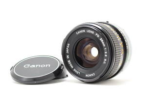 外観美品　Canon キャノン FD 28mm f2.8 s.c.