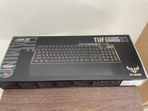 ASUS ゲーミングキーボード RA04 TUF GAMING K1/JP 専用ボリュームノブ 防水 RGB照明 リストレスト