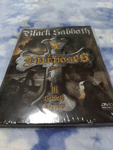 おまけ付/16曲収録★BLACK SABBATH-Cross Purposes Live/Tony Martin時代唯一のライブDVD★Ozzy-Dio-Cozy時代の曲まで収録/日本製再生可能