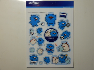 ■非売品・レア みずほフィナンシャルグループ公式キャラクターあおまるオリジナルシール One MIZUHO