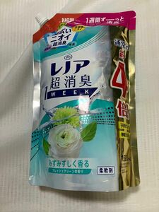 レノア 超消臭1WEEK 柔軟剤　1520ml フレッシュグリーンの香り