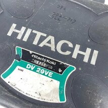 ジャンク品 HITACHI ヒタチ 振動ドリル DV20VE 電動工具/工具 [C5389]_画像8