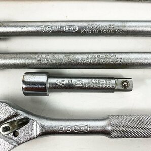 KTC ソケットレンチセット 工具セット 専用ケース付き HIGH QUALITY SOKET WRENCH SET KYOTO TOOL [M11516]の画像3