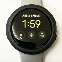 Google Pixel Watch LTE グーグル ピクセルウォッチ スマートウォッチ GA04122-TW 2022年製 動作確認済み [U12481]_画像2