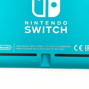 任天堂 Nintendo Switch Lite ニンテンドースイッチ ライト 本体 HDH-001 ターコイズ 動作確認済み [U12803]の画像6