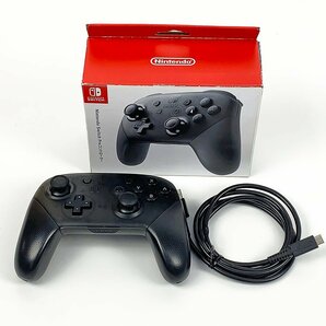 任天堂 Nintendo Switch ニンテンドースイッチ Proコントローラー プロコン HAC-013 動作確認済み 純正 [U12796]の画像1