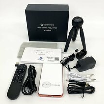 UENO-mono KABENI 1080 Ultra HD T89A ミニスマートプロジェクター スマホ型プロジェクター [M11620]_画像1