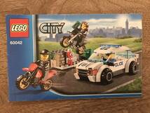 LEGO CITY レゴシティー ポリスカーとドロボウのバイク 60042 開封品_画像3