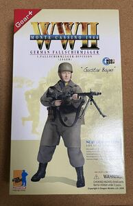 【未展示・未使用品】ドラゴンモデル 1/6 『Gear+』 WWⅡ ドイツ軍 第1降下猟兵師団 FG42/MG42ガンナー （Gustav Bayer)