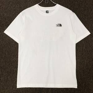 THE NORTH FACE(ザ ノースフェイス)半袖Tシャツ バックプリント メンズM ホワイト