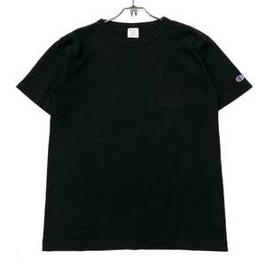 USA製 Champion/チャンピオン T1011/テンイレブン Tシャツ メンズM ブラック コットンT