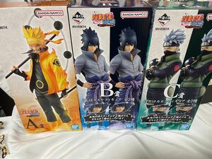 新品！即日発送！NARUTO一番くじ　紡がれる火の意志　ABC賞　3体セット　オマケ付き