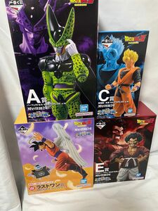 新品未開封！即日発送！ ドラゴンボール 一番くじ 未来への決闘 A賞 C賞 E賞　ラストワン 4体セット