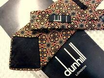 ♪6FK0407 【花】【dunhill】ダンヒル ネクタイ★_画像2